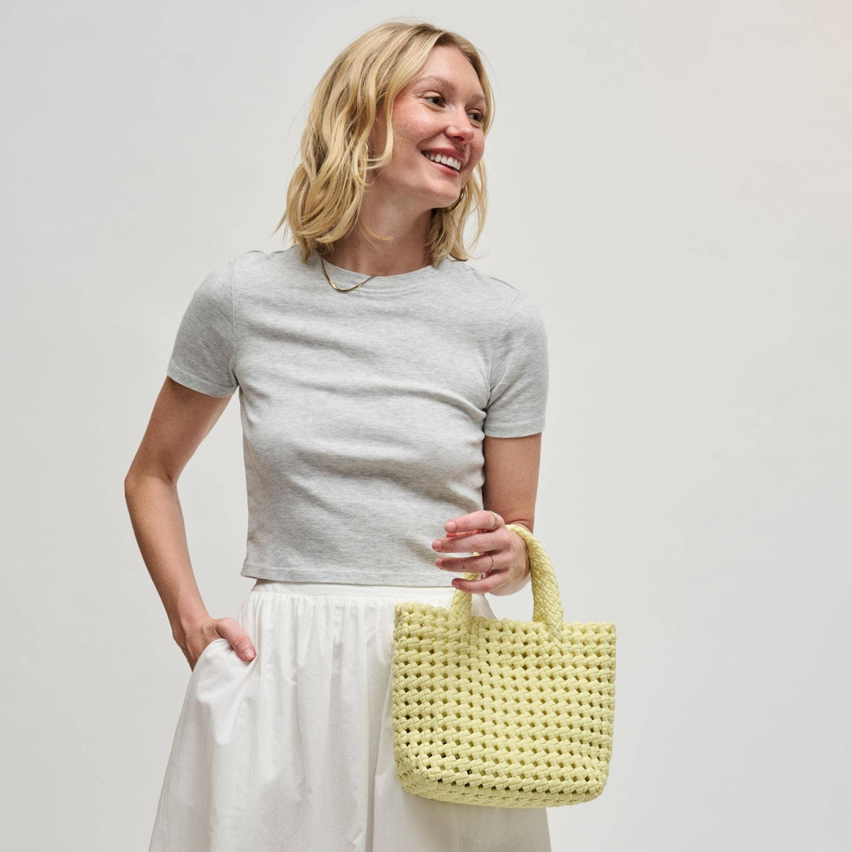 Ambrosia Small Crossbody by Sol and Selene | Blush