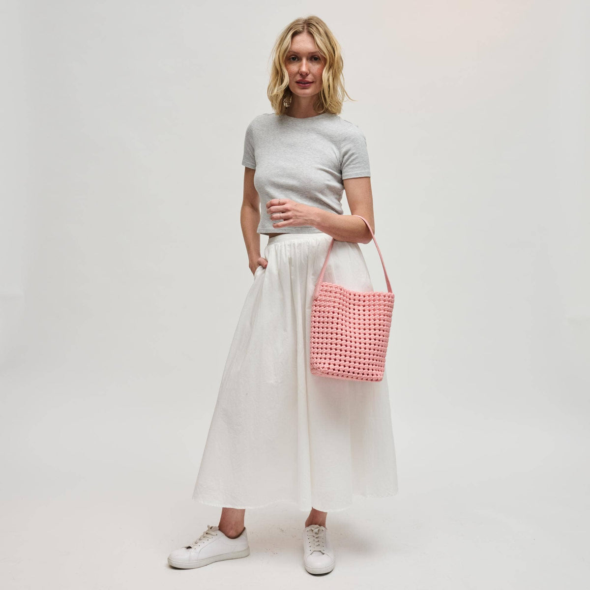 Gaia Shoulder Bag | Blush