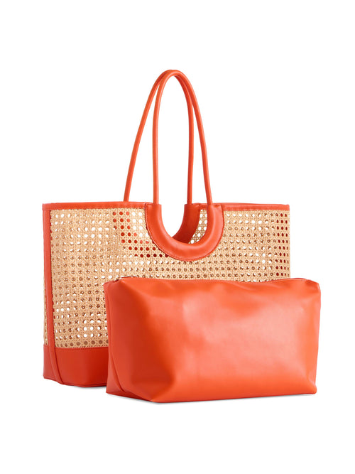 LYRA TOTE | ORANGE
