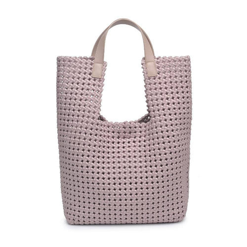 Zenith Zen Hand Woven Knot Tote | Nude