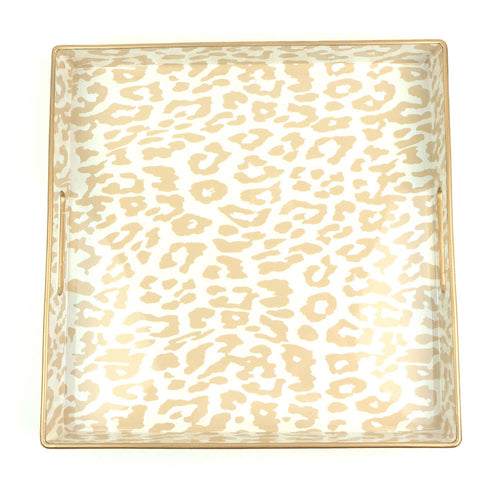 LEOPARD SQUARE STITCHABLE TRAY