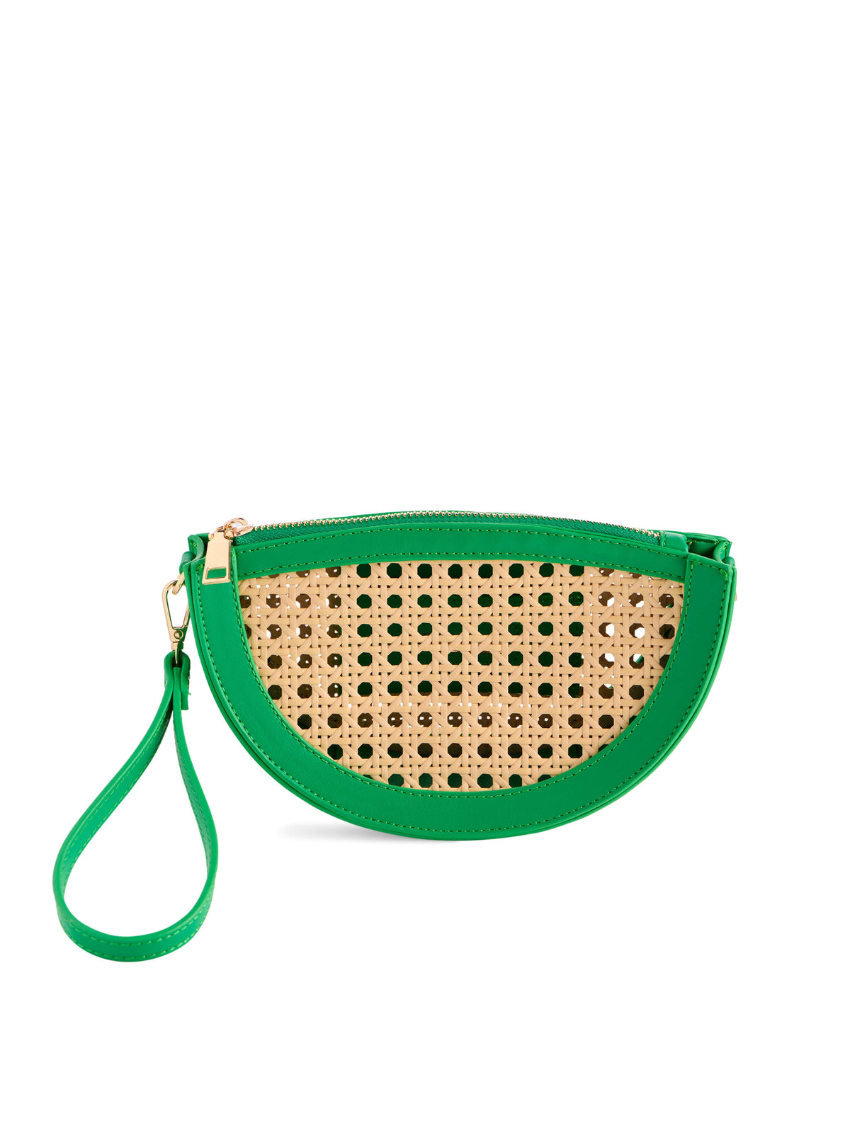 LYRA CRESCENT CROSSBODY / WRISTLET | ORANGE