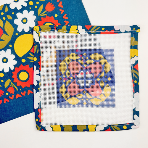 Helga Handker 4x4" Needlepoint Canvas
