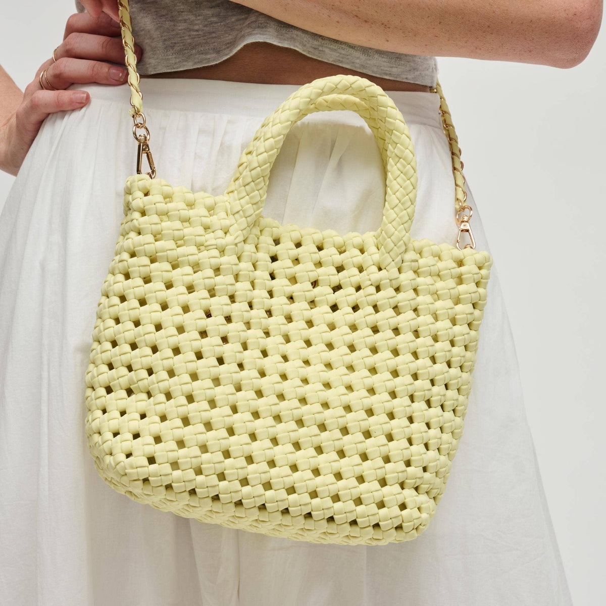 Ambrosia Small Crossbody: Butter