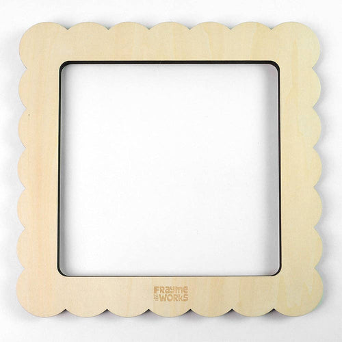 Stretcher Frame | Needlepoint Scallop Square