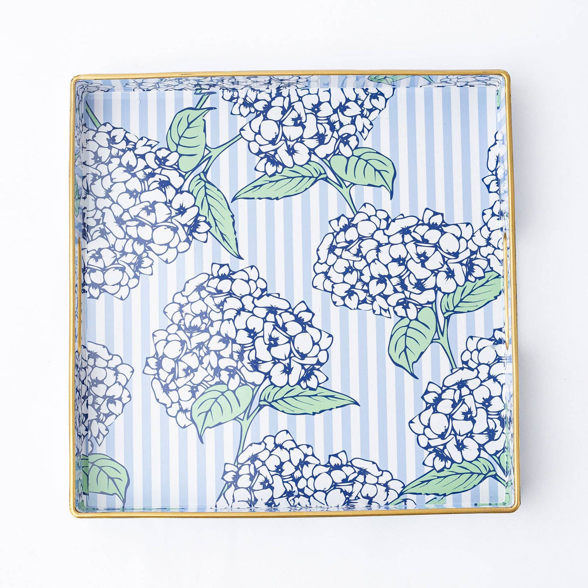 Hydrangea Square Stitchable Tray