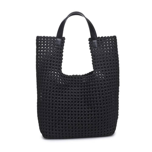 Zenith Zen Hand Woven Knot Tote | Nude