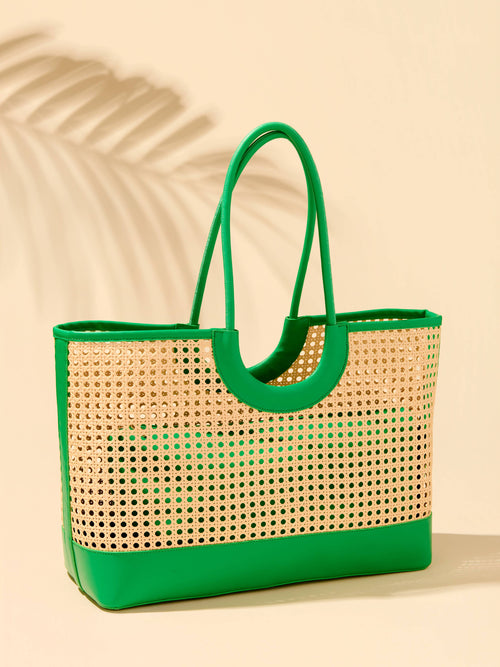 LYRA TOTE | GREEN