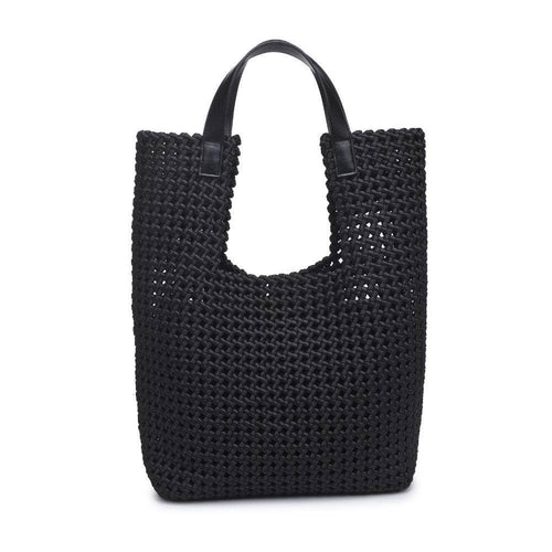 Zenith Zen Hand Woven Knot Tote | Nude