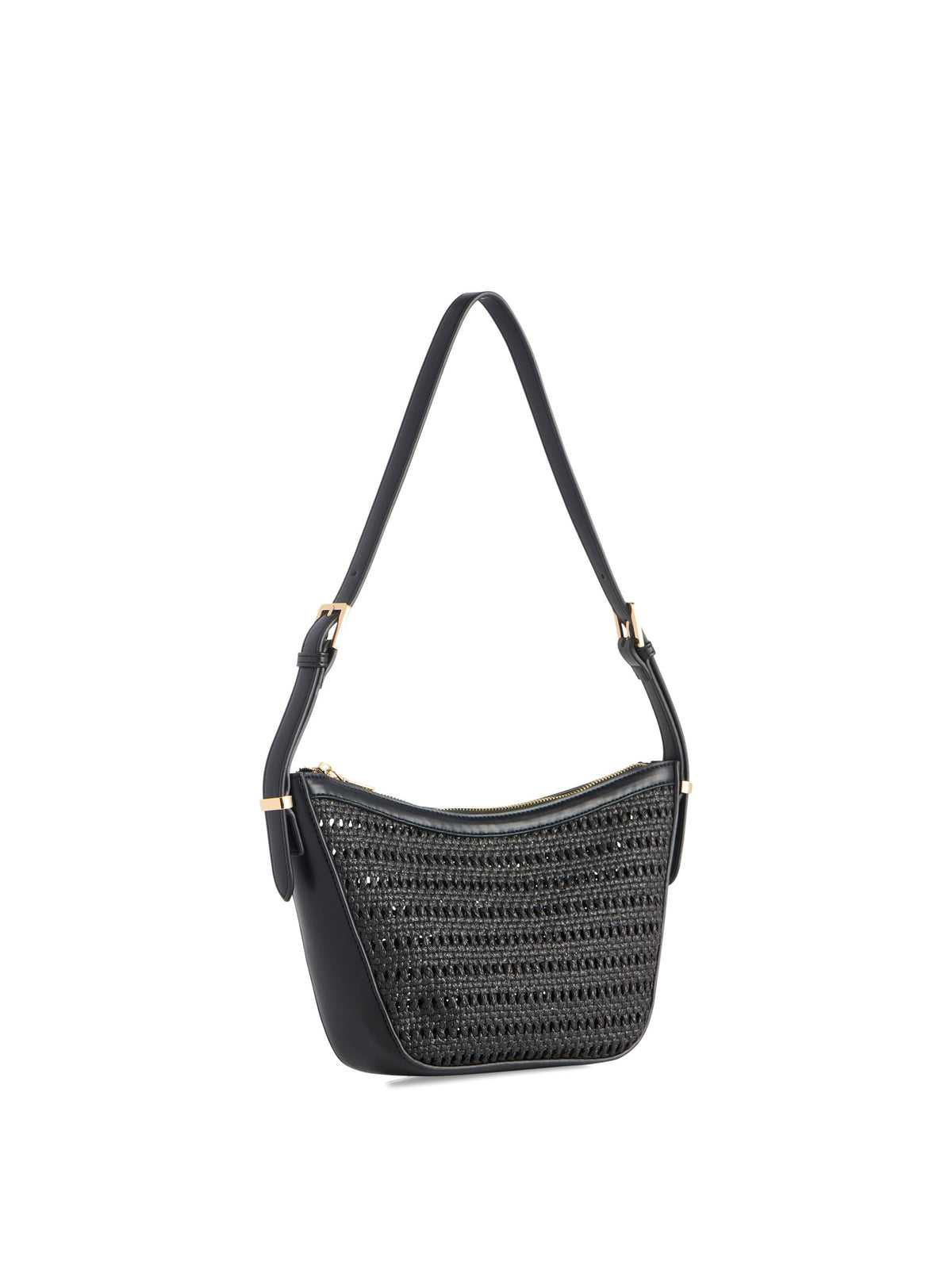 TOSCA SHOULDER BAG: BLACK