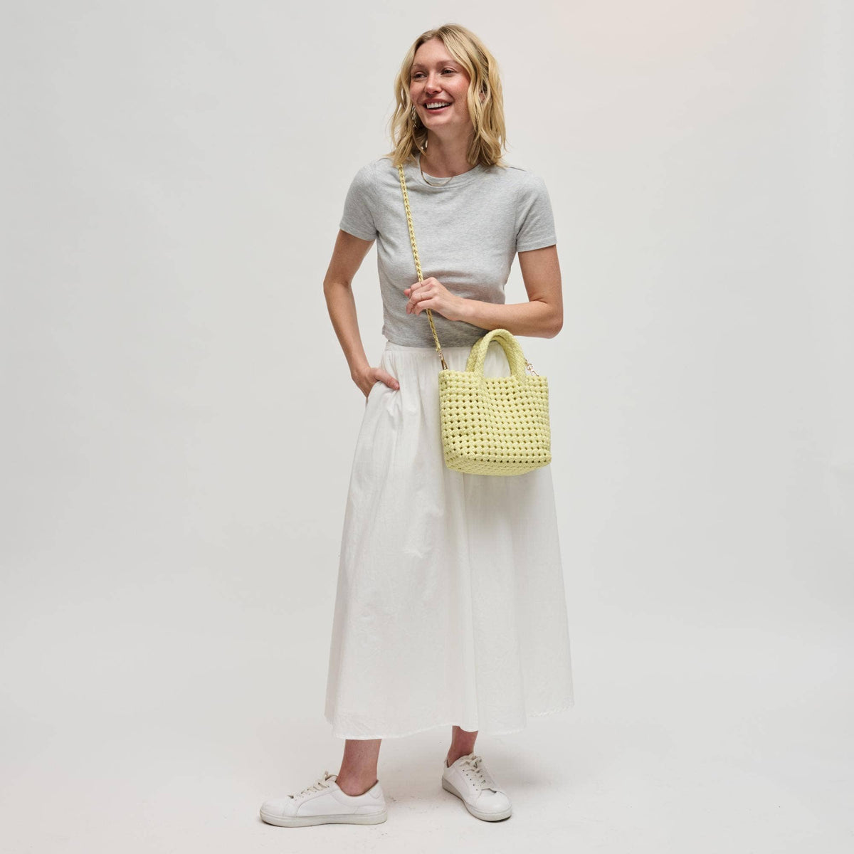 Ambrosia Small Crossbody: Butter